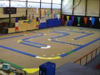 Piste vue des Stands